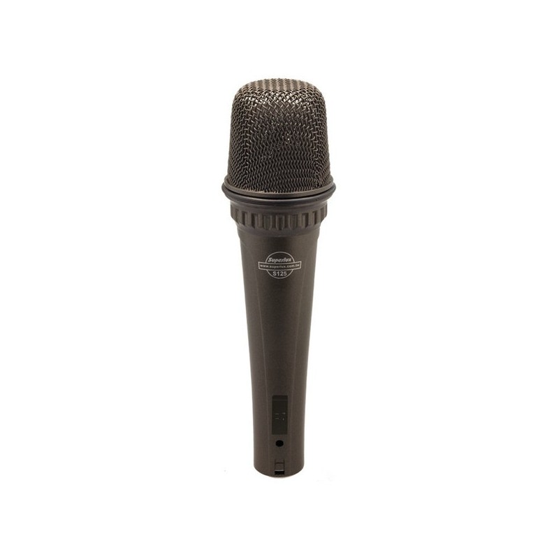 Superlux S125 Pojemnościowy mikrofon wokalno instrumentalny z pozłacaną membraną